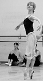 Evgenia Obraztsova in class, while she was still at Mariinsky Theatre.