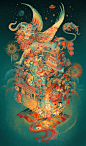 ILLUSTRATION  元宵節 元宵节 国潮 插画 汤圆
