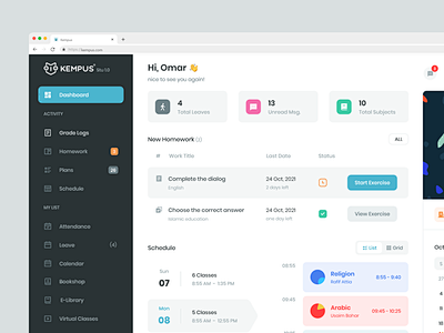 Student Dashboard da...