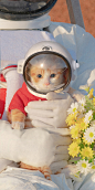 宇航员和猫