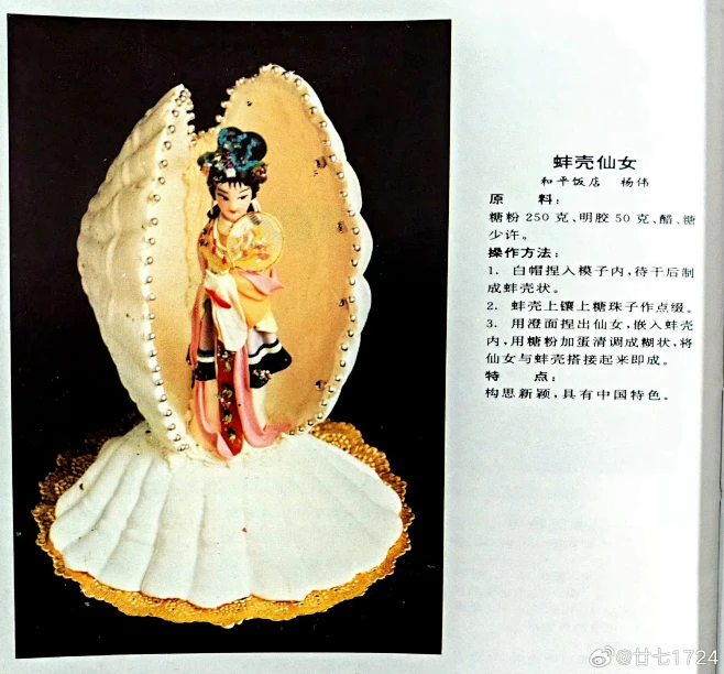 @廿七1724 看到这个蚌精的泥塑，联想起蚌壳舞之类的表演形式。对这类形象的想象大概是差不多的。 陈设玩具 -花瓣网