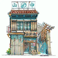 Mateusz日本东京小店水彩小铺 (26)
