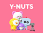 Y-NUTS Character Branding : Y-NUTS Character Branding by Egglab