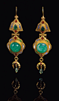 18世纪 摩洛哥古董珠宝 艳丽的宝石、厚重的黄金、米珠、珐琅工艺