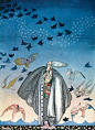 Kay Nielsen’s Stunning Illustrations for “East of the Sun...” : Kay Nielsen, illustration from “The Three Princesses in the Blue Mountain” ("No sooner had he whistled ... ”), 1914. All images © Courtesy of TASCHENIf you’ve seen Fantasia, you are, whe