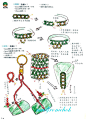 diy串珠手工饰品-串珠粽子挂件 米珠挂件教程