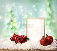 贺卡与圣诞装饰