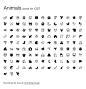 Animals icons for ios7