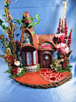 Large Magical Wizard/Fairy House... 185.00, via Etsy.