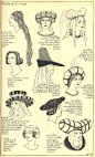 帽子｜中世纪，文艺复兴时期与哥特时期帽子。