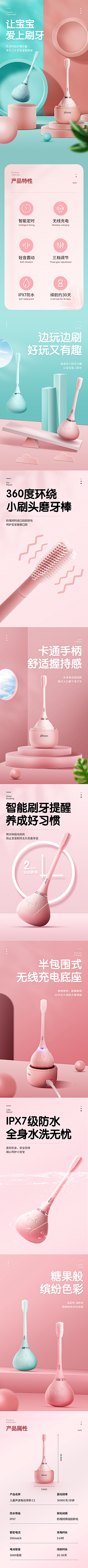 后兮采集到母婴首页；详情页制作