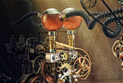 Rita_Z采集到GUI - Steampunk