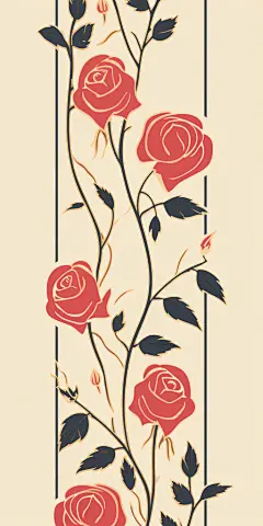 玫瑰花背景素材图AI图背景