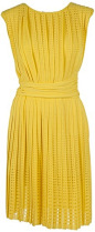 Giambattista Valli | Perforated Pleated Dress#连衣裙