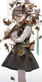 【画师推荐】/插画from: AQ__ll（鱈雲）