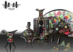 桂林旅游城市茅台定制酒包装设计 - 视觉中国设计师社区