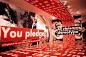 Barbara Kruger - A Room With A View, installation in the Mary Boone Gallery.