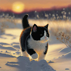 鲸语设计采集到猫