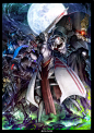每日排行速报：第15位，来自画师 ケースワベ【K-SUWABE】 的 Servants。大图请戳 O网页链接 ​​​​