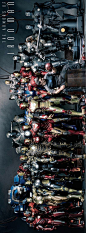 钢铁侠家族bear1na:The Many Armors of Iron Man: 