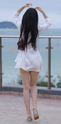 净白衬衫，清爽美 #圖盗 (2)