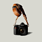 英国潮牌Hard Graft单反相机/LOMO相机/数码相机 可调节背带