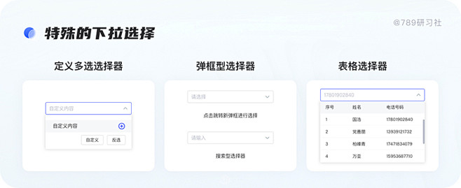 单一维度信息无法让用户做出选择，需要为用...