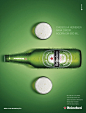 Heineken啤酒平面广告设计 #采集大赛#