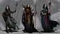 Sorceress Sketches , Uros Sljivic : Here are some sorceress sketches that i did between projects.