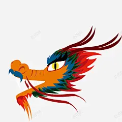二月二龙抬头卡通装饰中国龙海报 免费下载 页面网页 平面电商 创意素材