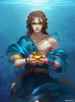 #魔戒同人##霍比特人##精灵王##莱戈拉斯##瑟兰迪尔##手绘插画#