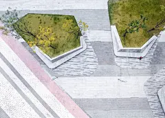 重庆龙湖•U 城天街 | 参数化设计铺装展现商业景观新趋势案例欣赏 - 知末全球案例