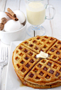 Eggnog Waffles