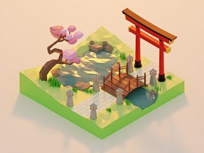 Low Poly - Spring in...
