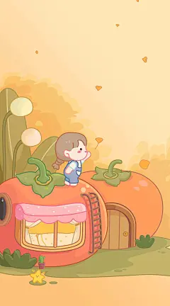 手机壁纸创作_AHO-qq__插画师作品_涂鸦王国gracg.com