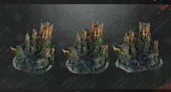 《权力的游戏凛冬将至》Game of Thrones---  古道淹城城堡皮肤设定  版权归属游族网络