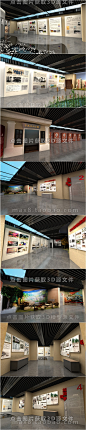 军史馆革命历史纪念馆部队军队中式博物馆展厅设计 档案馆展览展馆方案空间室内设计方案素材3D室内模型3dmax效果图s16