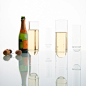 float glassware - barware - champagne flutes