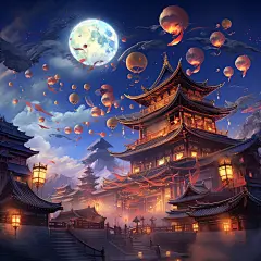 MJ生成的渲染场景2