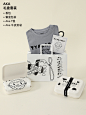 【Aka's Family系列】TYAKASHA塔卡沙T恤夏季新款插画情侣t宽松-tmall.com天猫