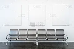 空的,长椅,布告栏,华贵,椅子,瓷砖,模板,现代,三维图形,绘画插图
