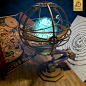 Armillary sphere by Kurczak.deviantart.com: 