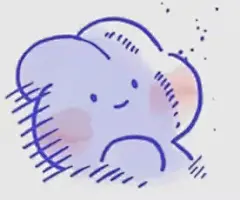 一组软萌兔表情包 ​​​​