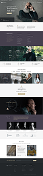 Lawyer & Attorney Business Theme : A cutting-edge lawyers and attorneys theme designed for crafting a very professional and comprehensive website for your specific needs.