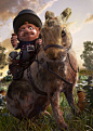 Gnome by Luigi Monaldi | Cartoon | 3D | CGSociety