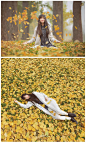 许你一个秋天的童话 - 人像, 色彩, 旅行, 北京, 佳能, 清新, 写真, zhangchong - zhangchong - 图虫摄影网