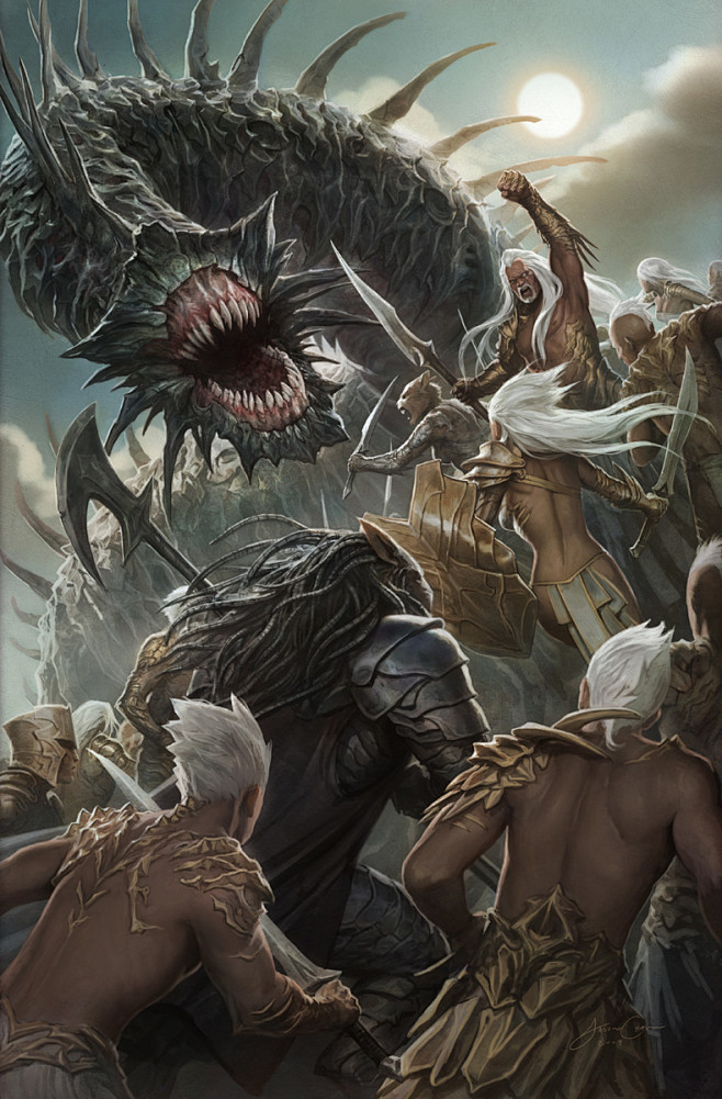 jasonchan身在美国的中国画师