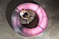 Designer Louis Lim of Makingworks together with 3form have created a modern interactive circular bench named Mobius, that lights up when it's touched.