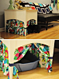 Behind The Curtain Litter Box | 27 Useful DIY Solutions For Hiding The Litter Box