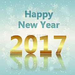2017年,现代,贺卡,季节,文字,华贵,冬天,图像,问候,庆祝